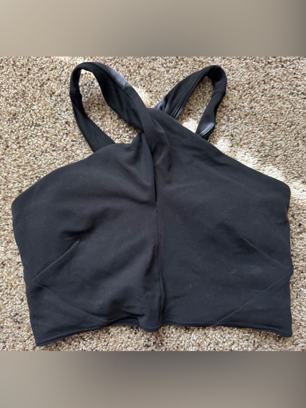 lululemon athletica Black Kids Cross-Back One-Piece
